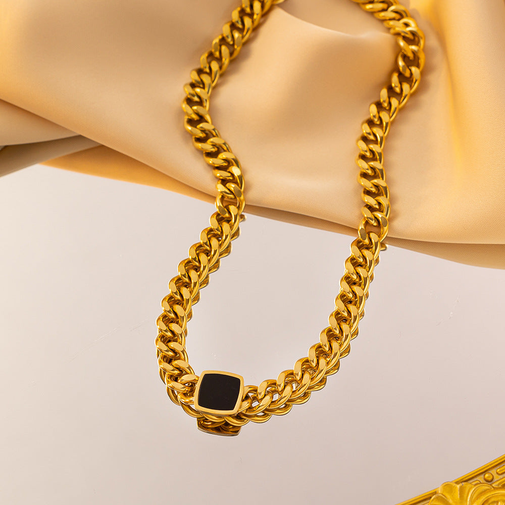 royal black set in premium finish; elegant royal black set for women