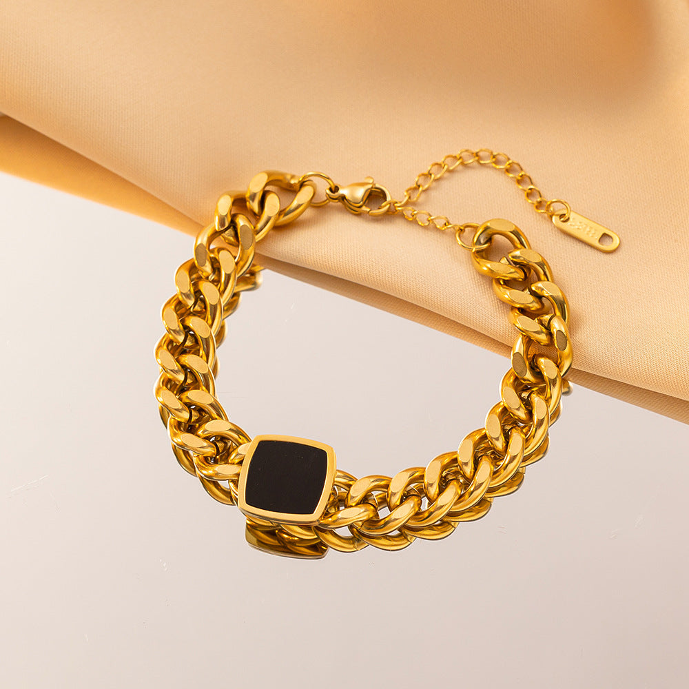 royal black set in premium finish; elegant royal black set for women
