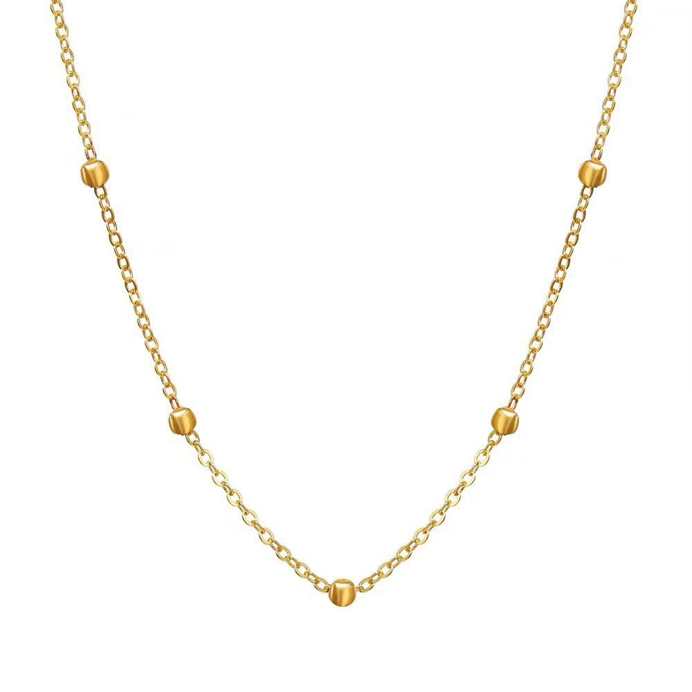 golden dots in premium finish; elegant golden dots for women