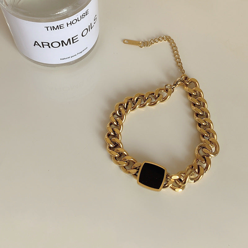 royal black set in premium finish; elegant royal black set for women