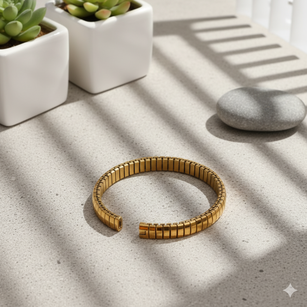 Gold Wrap Bracelet