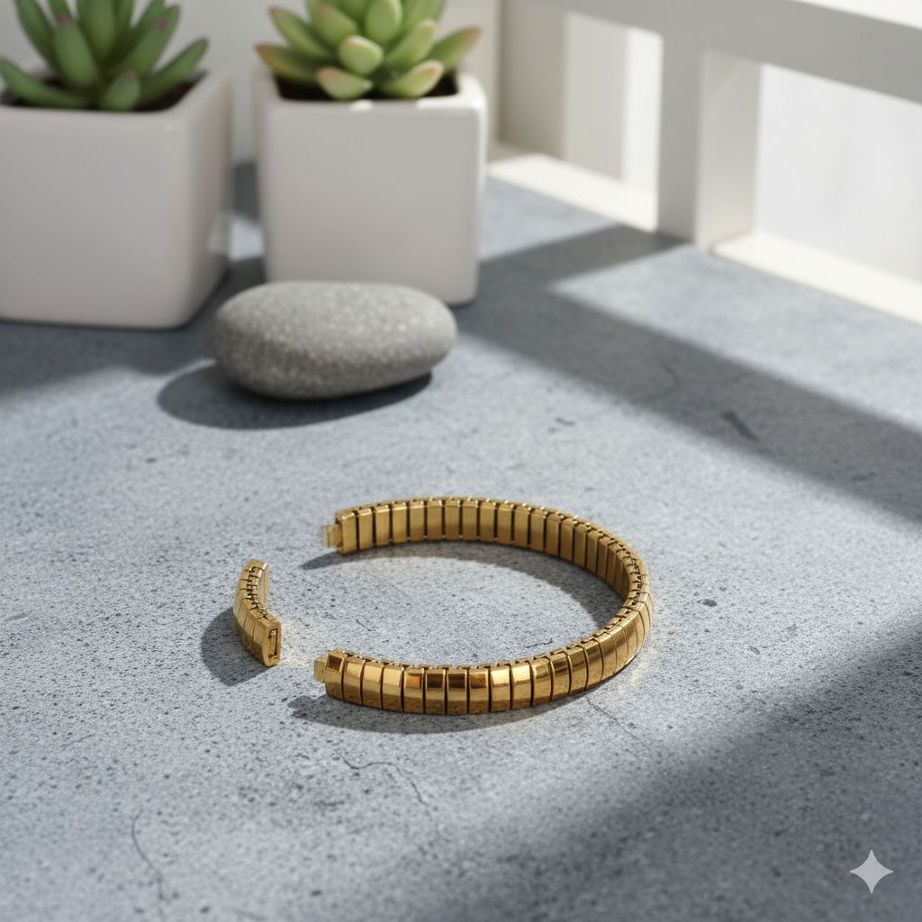 Gold Wrap Bracelet