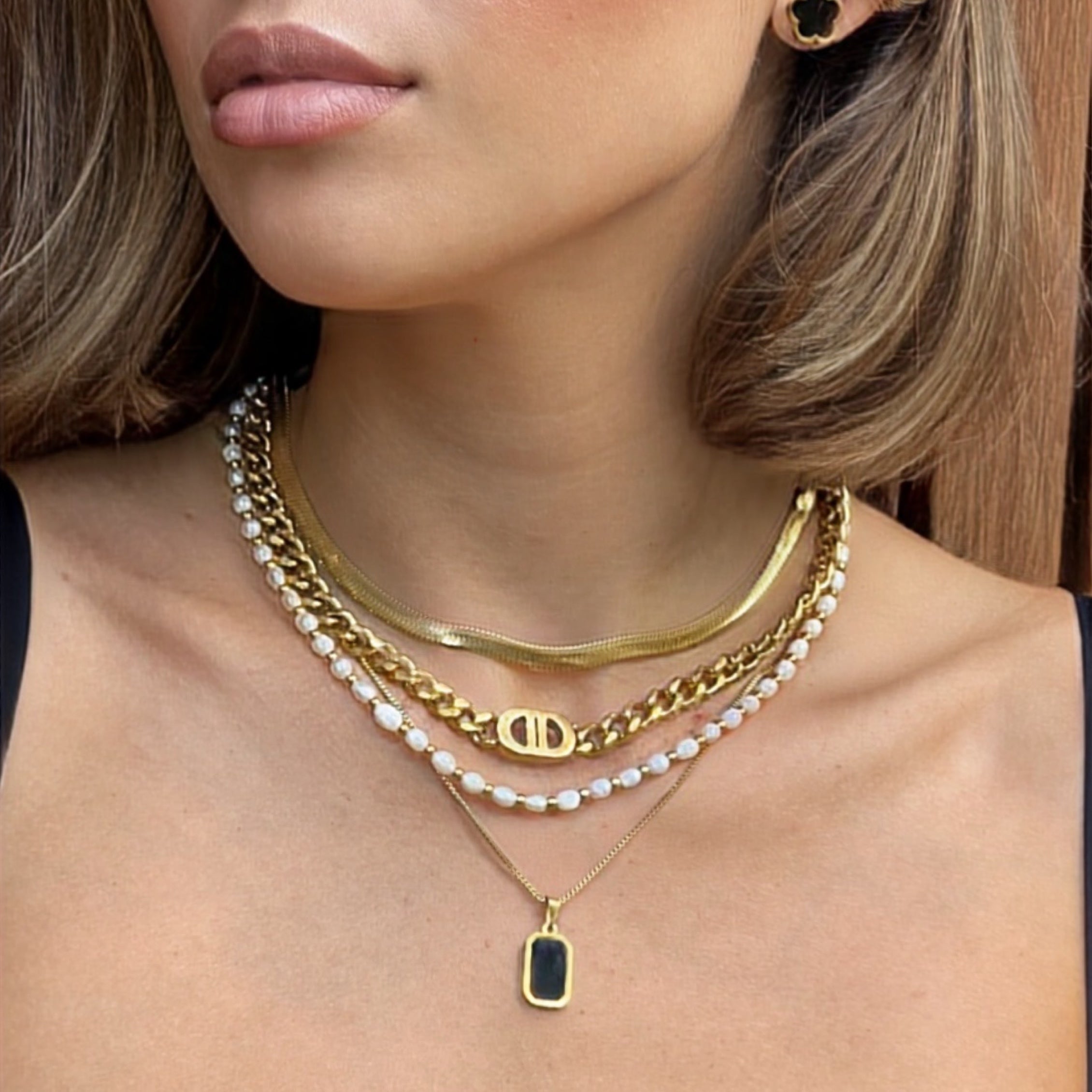 Midnight Glow Necklace Set (4 Piece)