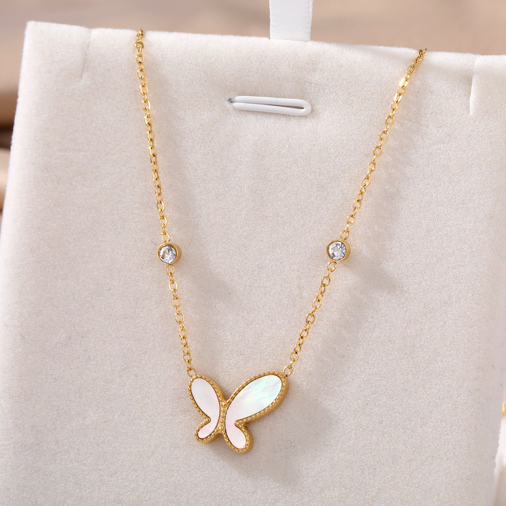 Butterfly Gleam Necklace