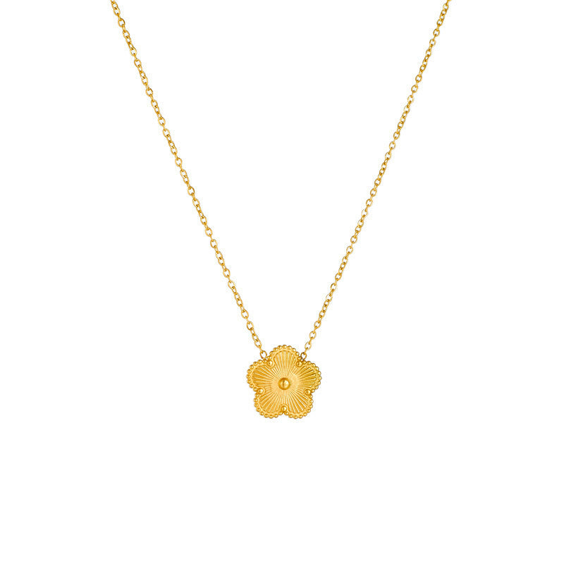 golden bloom set in premium finish; elegant golden bloom set for women