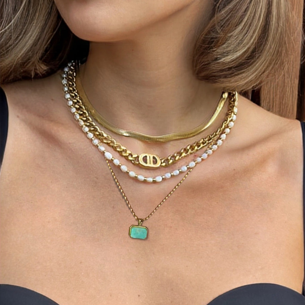 Auralin Signature Necklace Set (4 Piece)