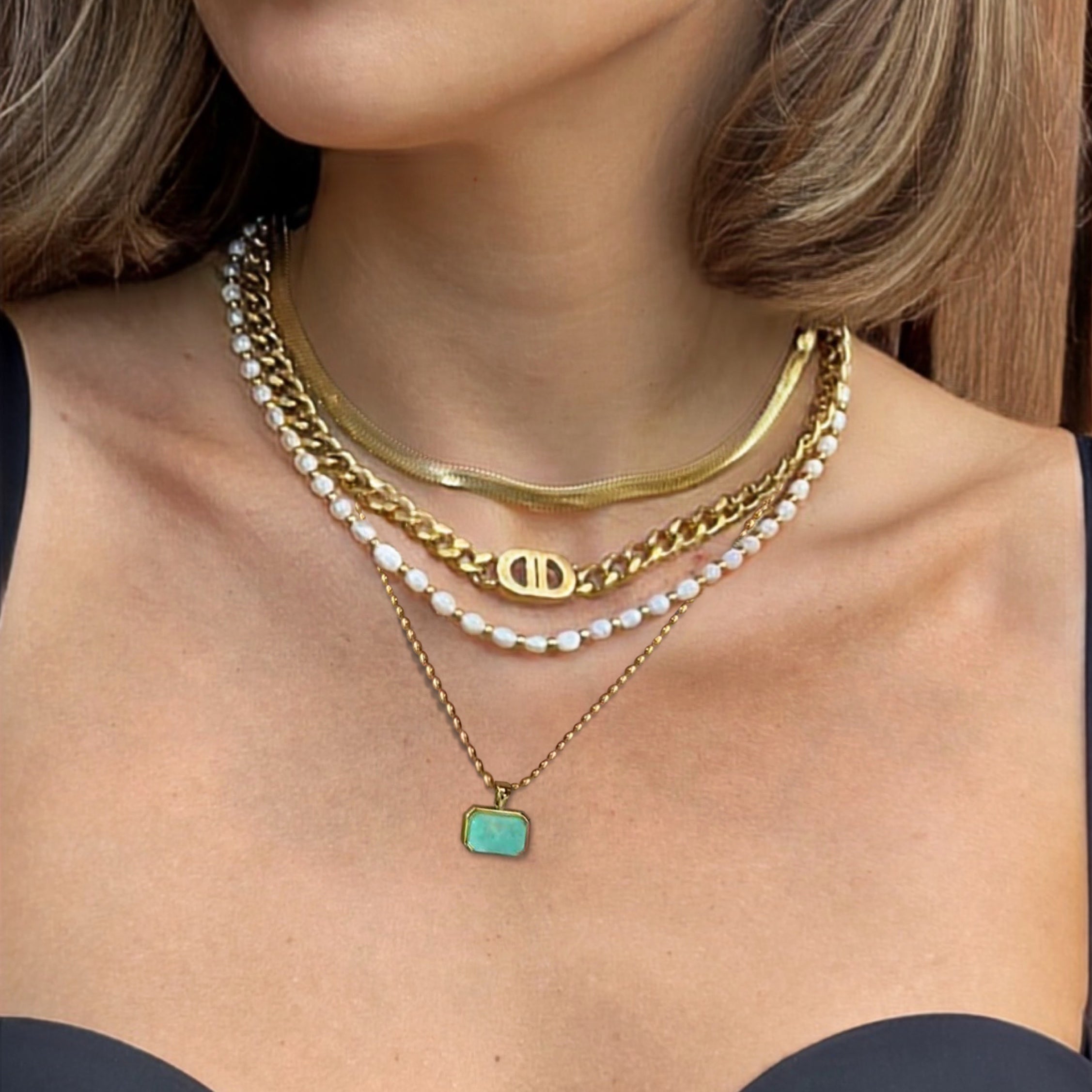 Auralin Signature Necklace Set (4 Piece)
