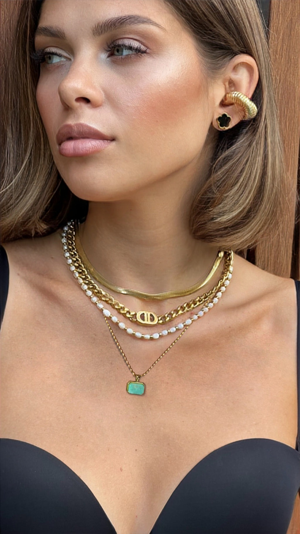 Auralin Signature Necklace Set (4 Piece)